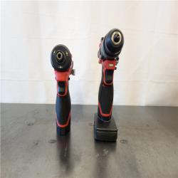 AS-IS- Milwaukee 3497-22 12V Brushless Hammer Drill and Impact Driver Combo Kit