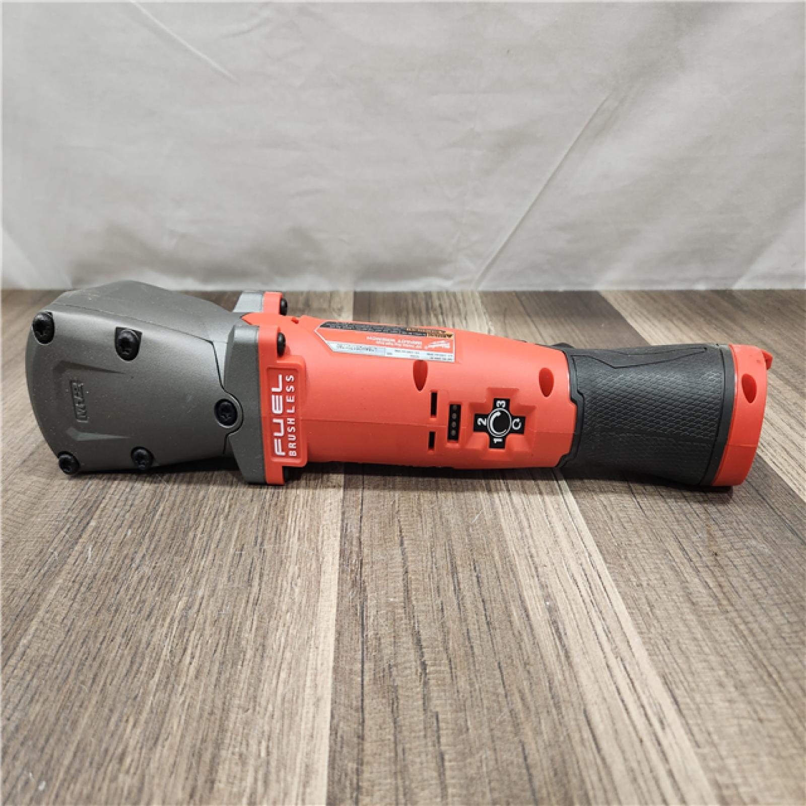AS-IS- Milwaukee M12 FUEL 12V Lithium-Ion Brushless Cordless 3/8 in. Right Angle Impact Wrench (Tool-Only)