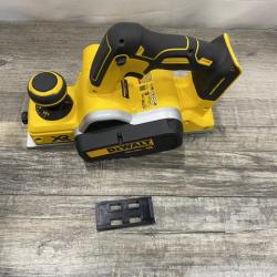 AS-IS DEWALT 20V MAX XR Cordless Brushless 3-1/4 in. Planer (Tool Only)