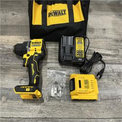 AS-IS DEWALT Atomic 20V Lithium-Ion Cordless Compact 1/2 in. Drill/Driver Kit