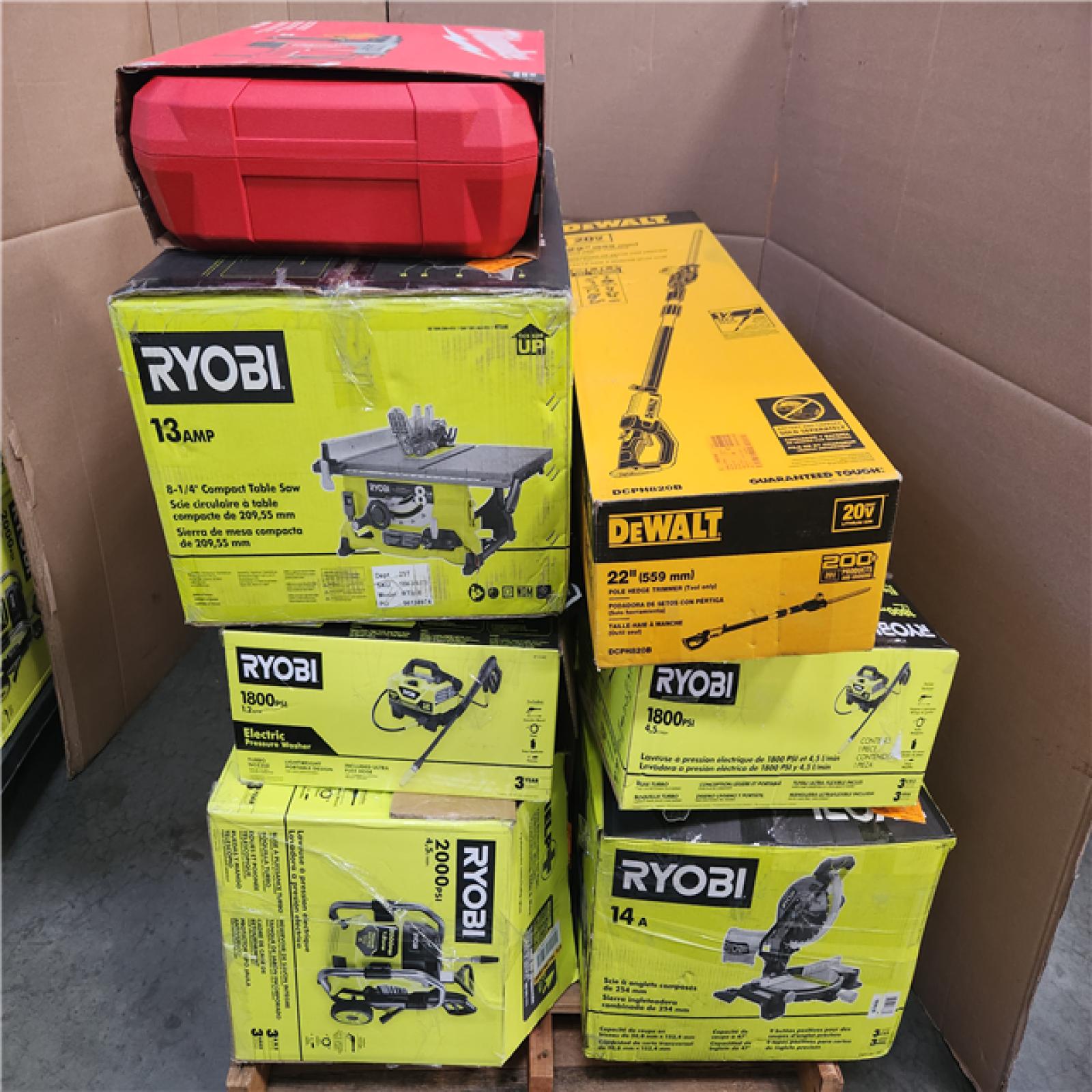 CALIFORNIA AS-IS TOOL PALLET