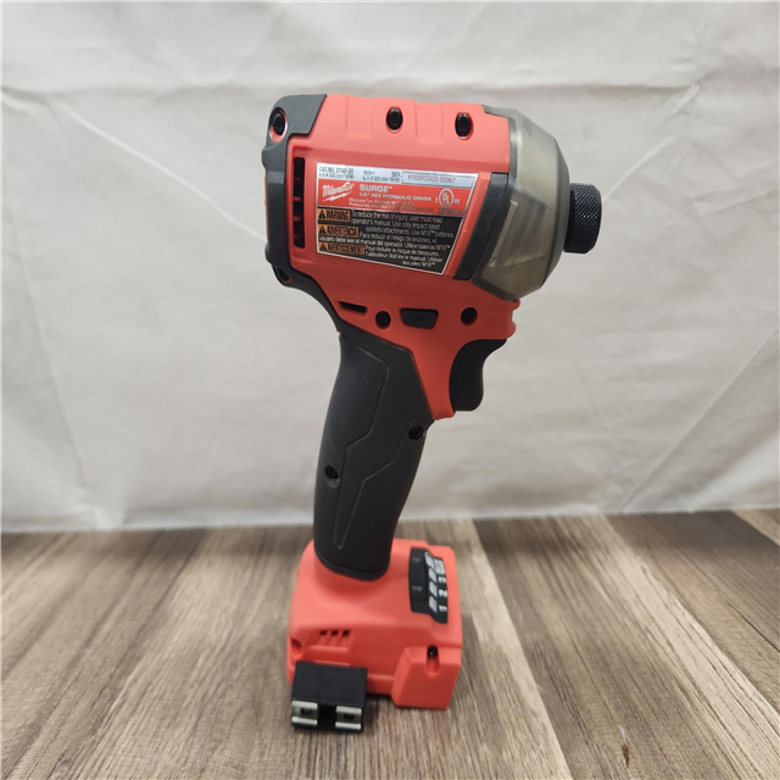AS-IS- Milwaukee - M18 Fuel Surge 18V Cordless Drill/Driver (Tool-Only)