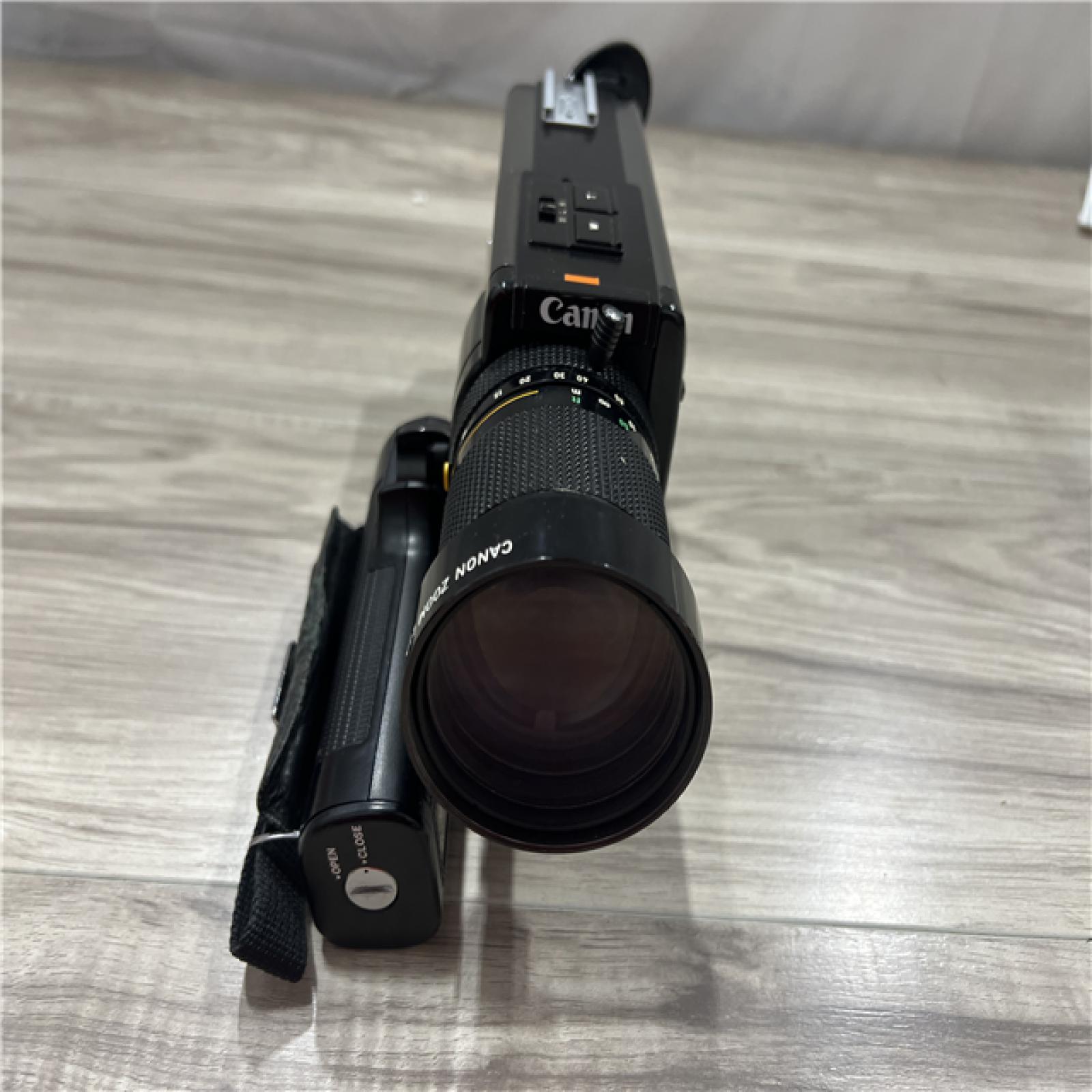 AS-IS Canon 1014XL-S Super 8 Movie Camera with Zoom Lens C-8 1.4/6.5-65mm Macro