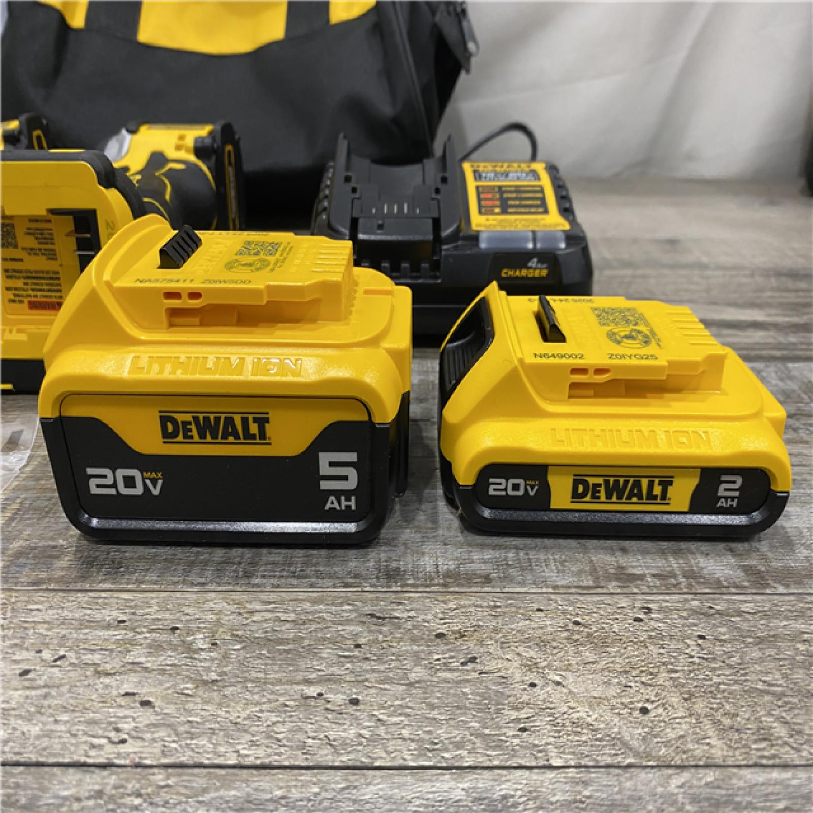 AS-IS DEWALT ATOMIC 20V MAX Lithium-Ion Cordless 2-Tool Combo Kit