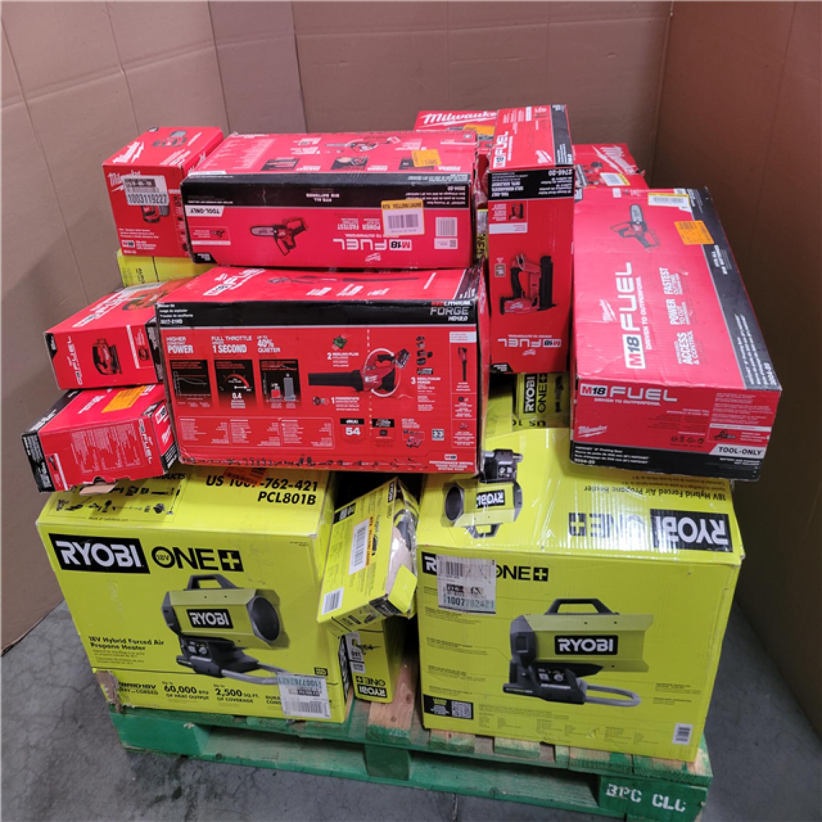 CALIFORNIA AS-IS TOOL PALLET