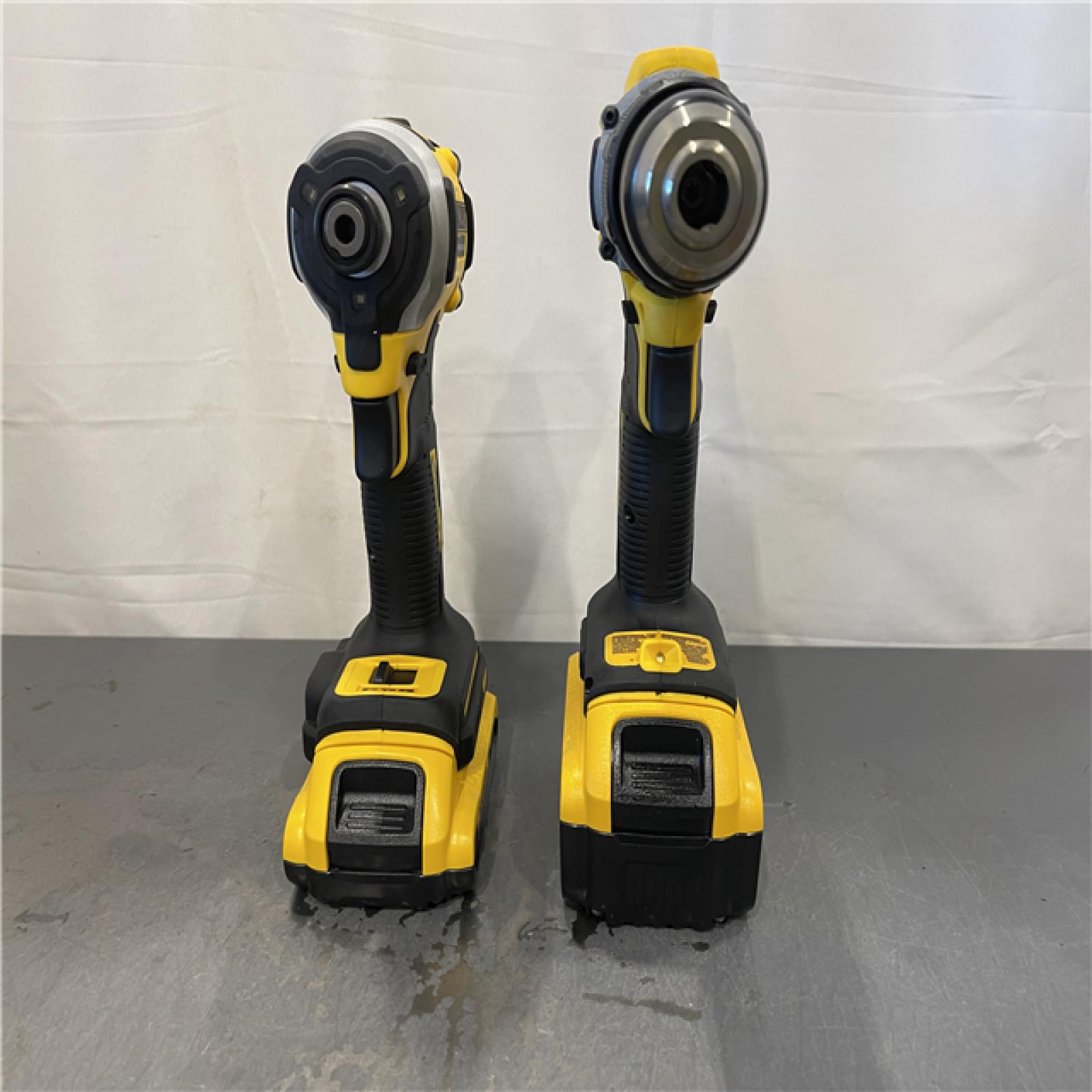 AS-IS - DeWalt ATOMIC 20V MAX Lithium-Ion Cordless 2-Tool Combo Kit