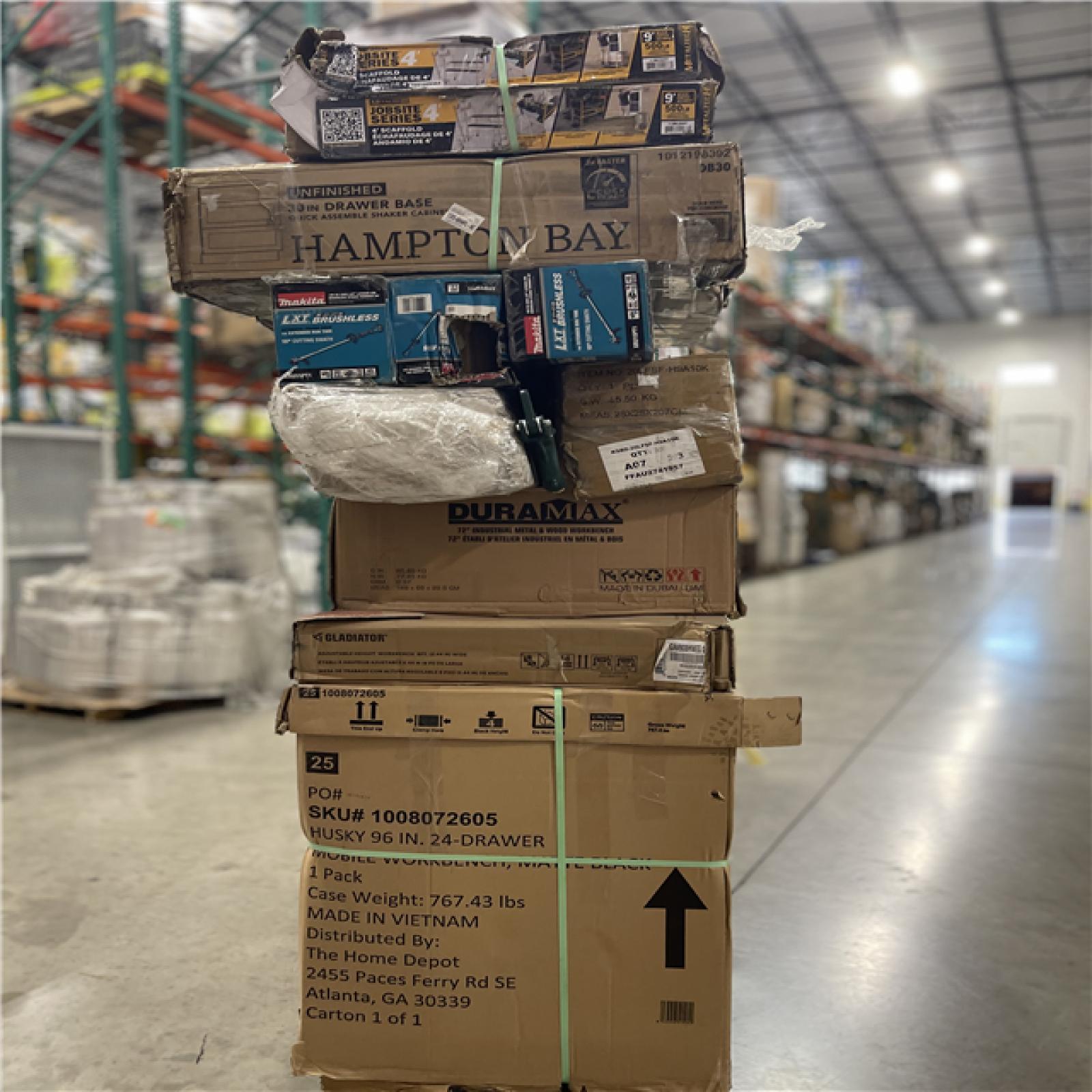 DALLAS LOCATION- AS-IS HOME IMPROVEMENT PALLET