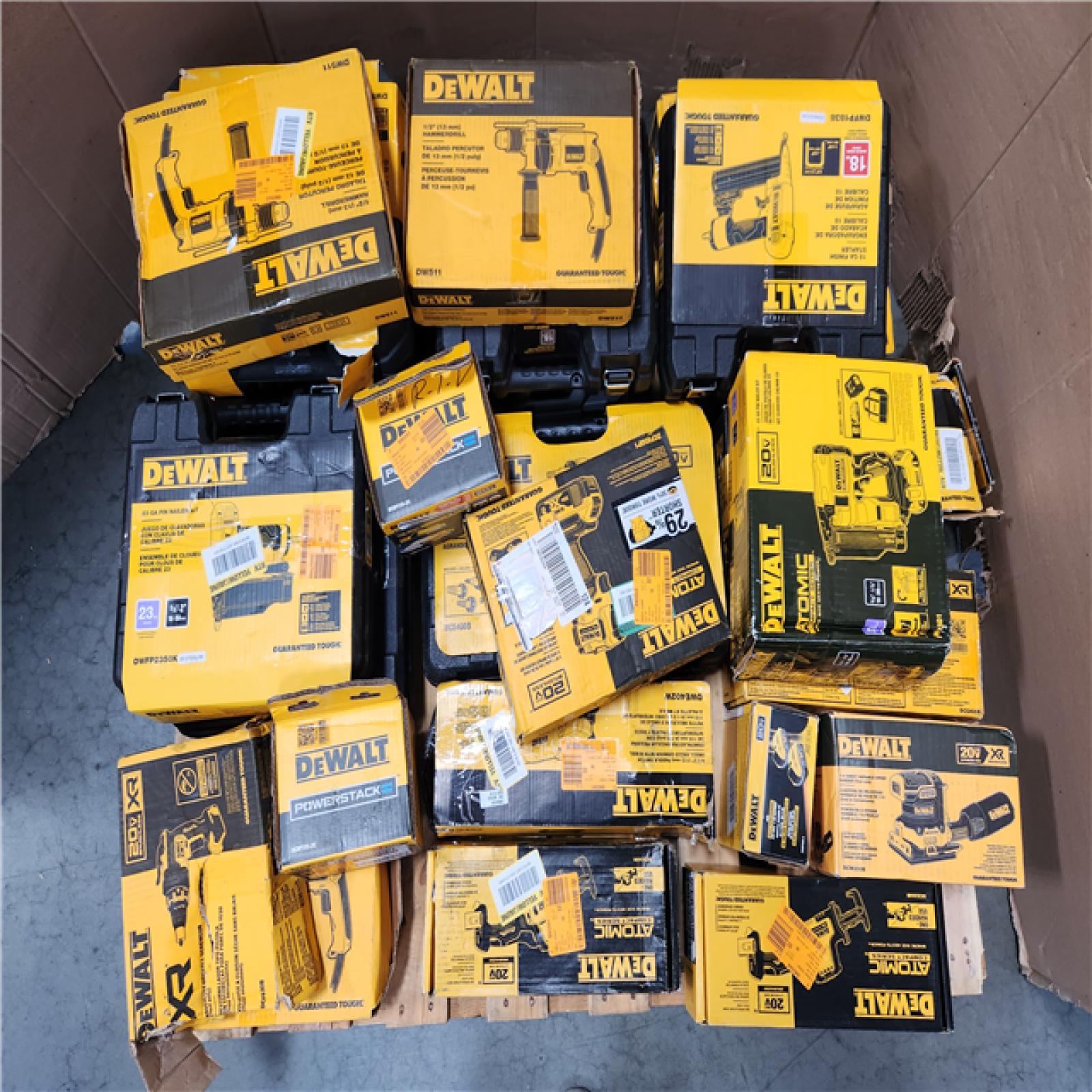 CALIFORNIA AS-IS TOOL PALLET