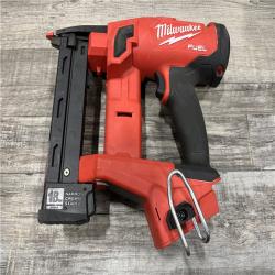 AS-IS Milwaukee FUEL 18-Volt Lithium-Ion Brushless Cordless 18-Gauge 1/4 in. Narrow Crown Stapler (Tool-Only)