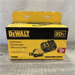 NEW - DEWALT 20V MAX Lithium-Ion 6.0 Ah Battery and Charger