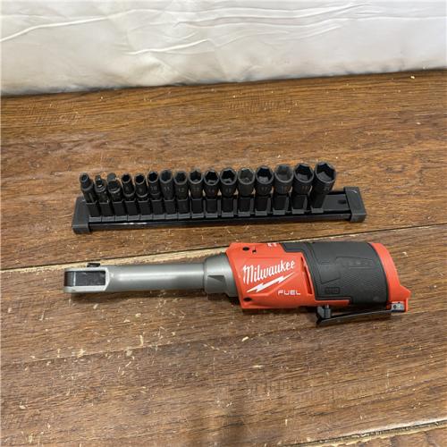 AS-IS Milwaukee M12 FUEL INSIDER Extended Reach Box Ratchet