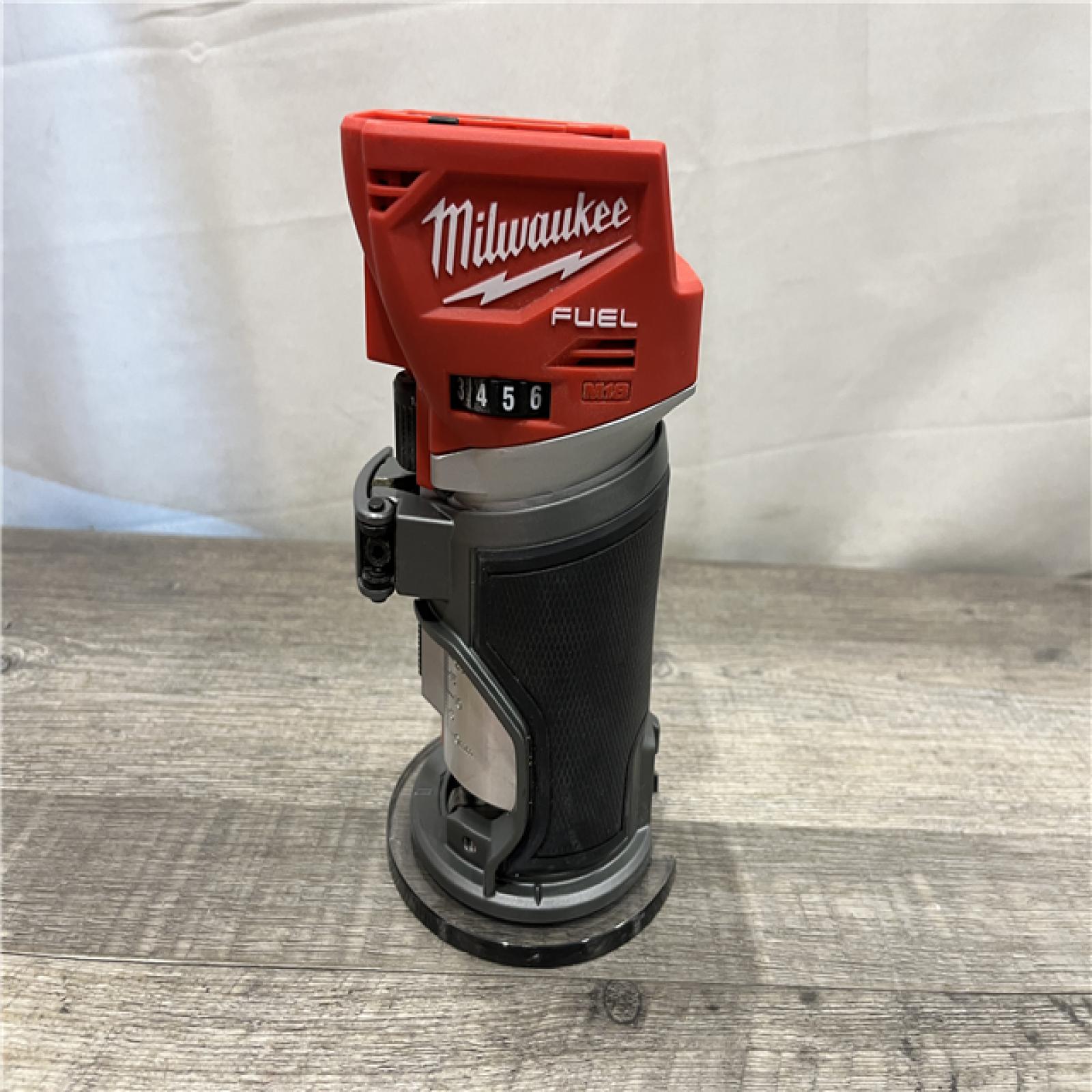 AS-IS Milwaukee FUEL 18V Lithium-Ion Brushless Cordless Compact Router (Tool-Only)