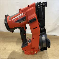 AS-IS Milwaukee FUEL 18-Volt Lithium-Ion Brushless Cordless Coil Roofing Nailer (Tool Only)