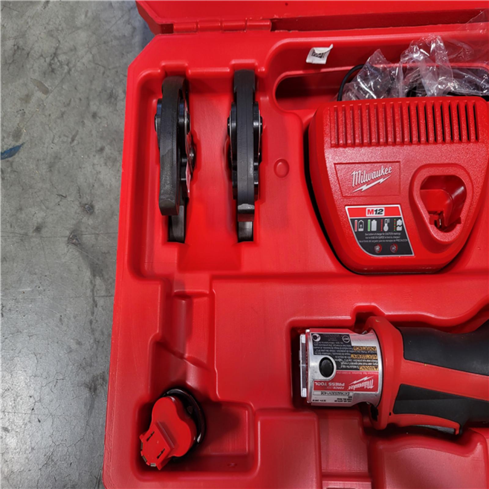 CALIFORNIA AS-IS LIKE NEW MILWAUKEE M12 PRESS TOOL