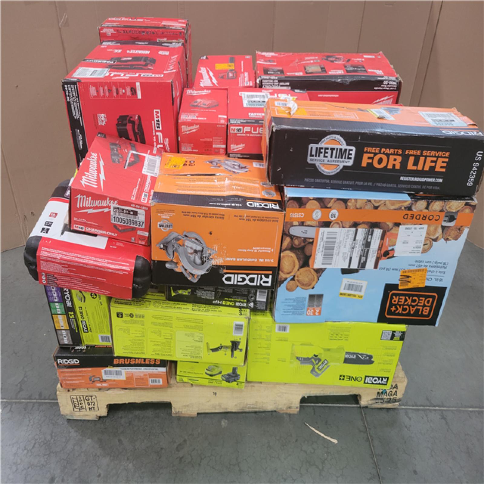 CALIFORNIA AS-IS TOOL PALLET