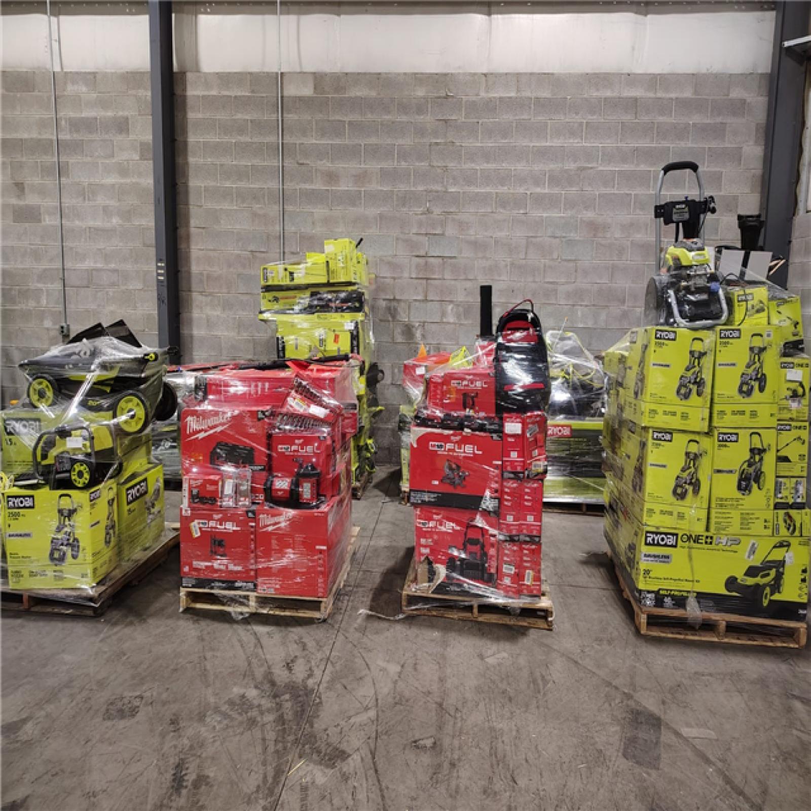 Pittston Location As-Is Power Tools Partial Truckload (9 Pallets) 1845-A