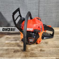 HOUSTON LOCATION AS-IS Echo-CS-3510-16AA Professional Gas Rear Handle Chain Saw with 16in. Bar 34.4cc