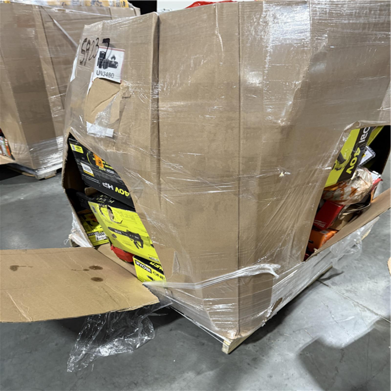 California AS-IS POWER TOOLS Partial Lot (3 Pallets) P-R059237