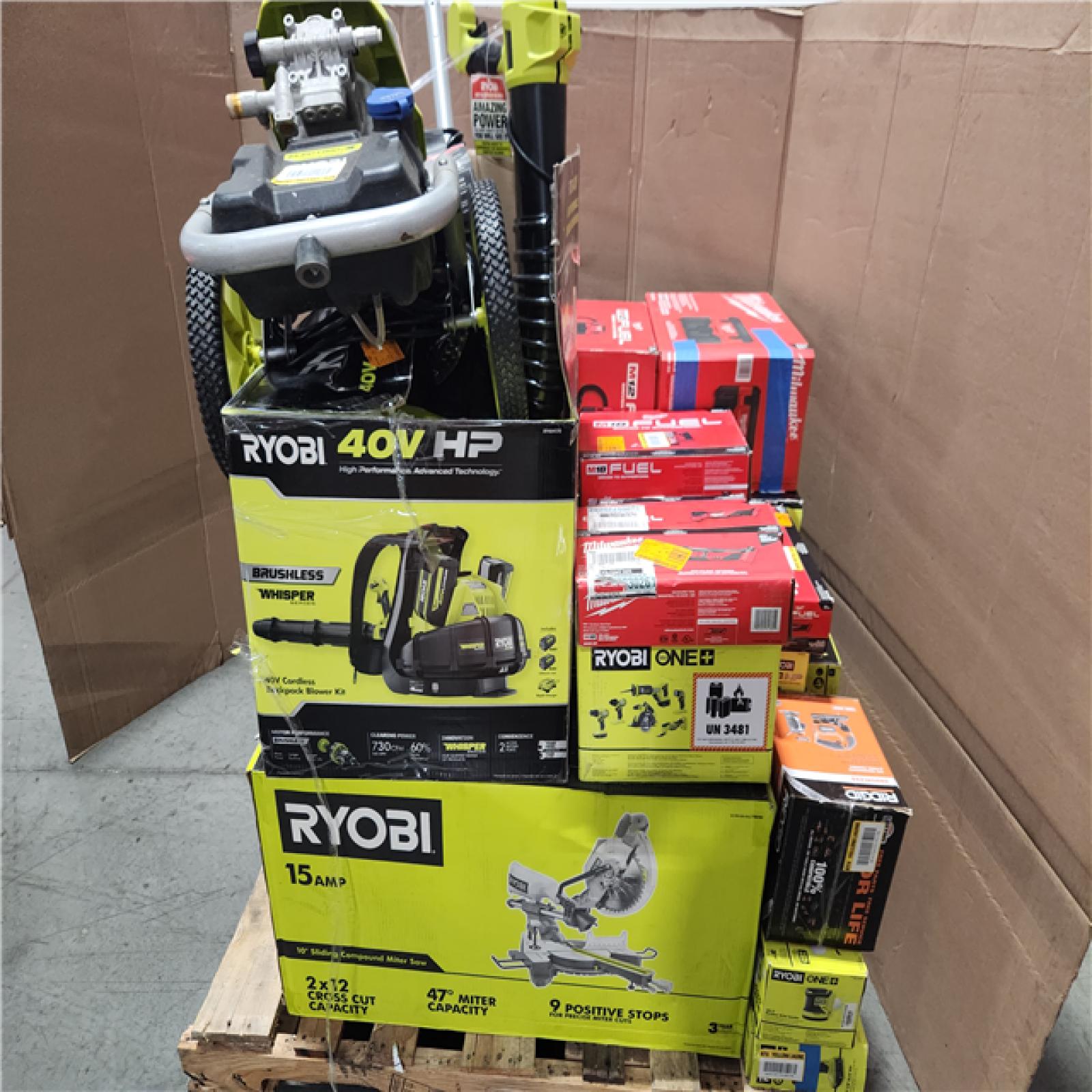 CALIFORNIA AS-IS TOOL PALLET