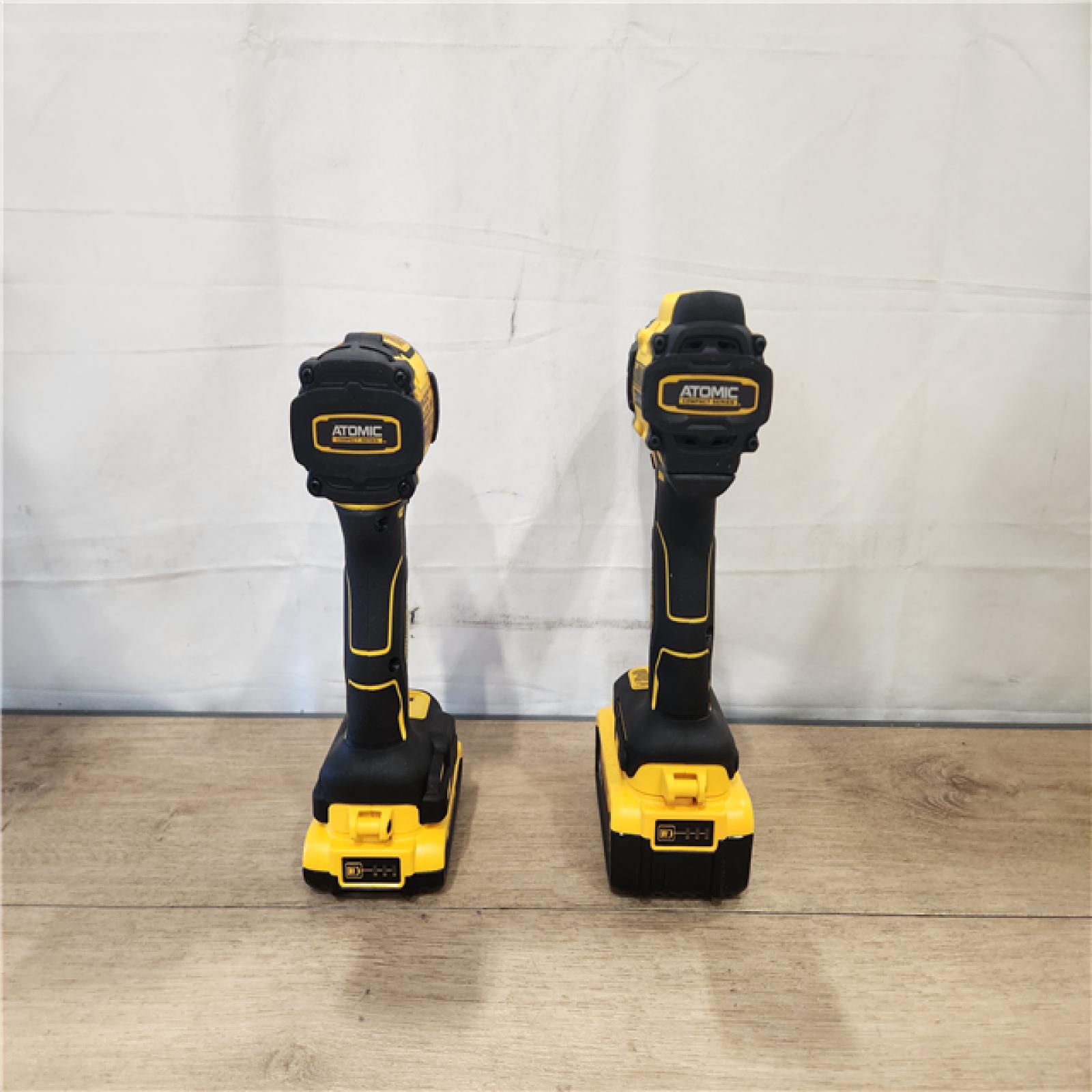 AS-IS- DeWalt 2-Tool Combo Kit W/ (2) BATTERY & CHARGER