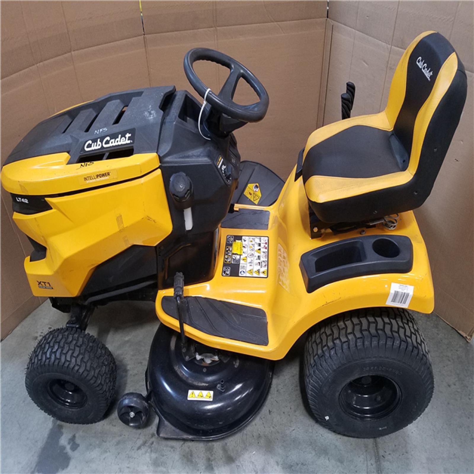CALIFORNIA AS-IS CUB CADET XT1 RIDING MOWER