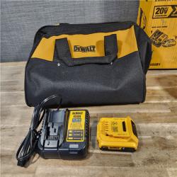 HOUSTON LOCATION - AS-IS DeWalt 15 GA ANGLED FINISH NAILER KIT W/ BATTERY & CHARGER