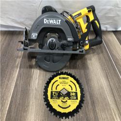 AS-IS DEWALT FLEXVOLT 60V MAX Cordless Brushless 7-1/4 in. Wormdrive Style Circular Saw (Tool Only)