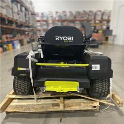 Dallas Location - As-Is RYOBI 80V HP Brushless 42 in. Battery Electric Cordless Zero Turn Mower with Bagger  (2) 80V 10 Ah  (2) 12 Ah  Batteries