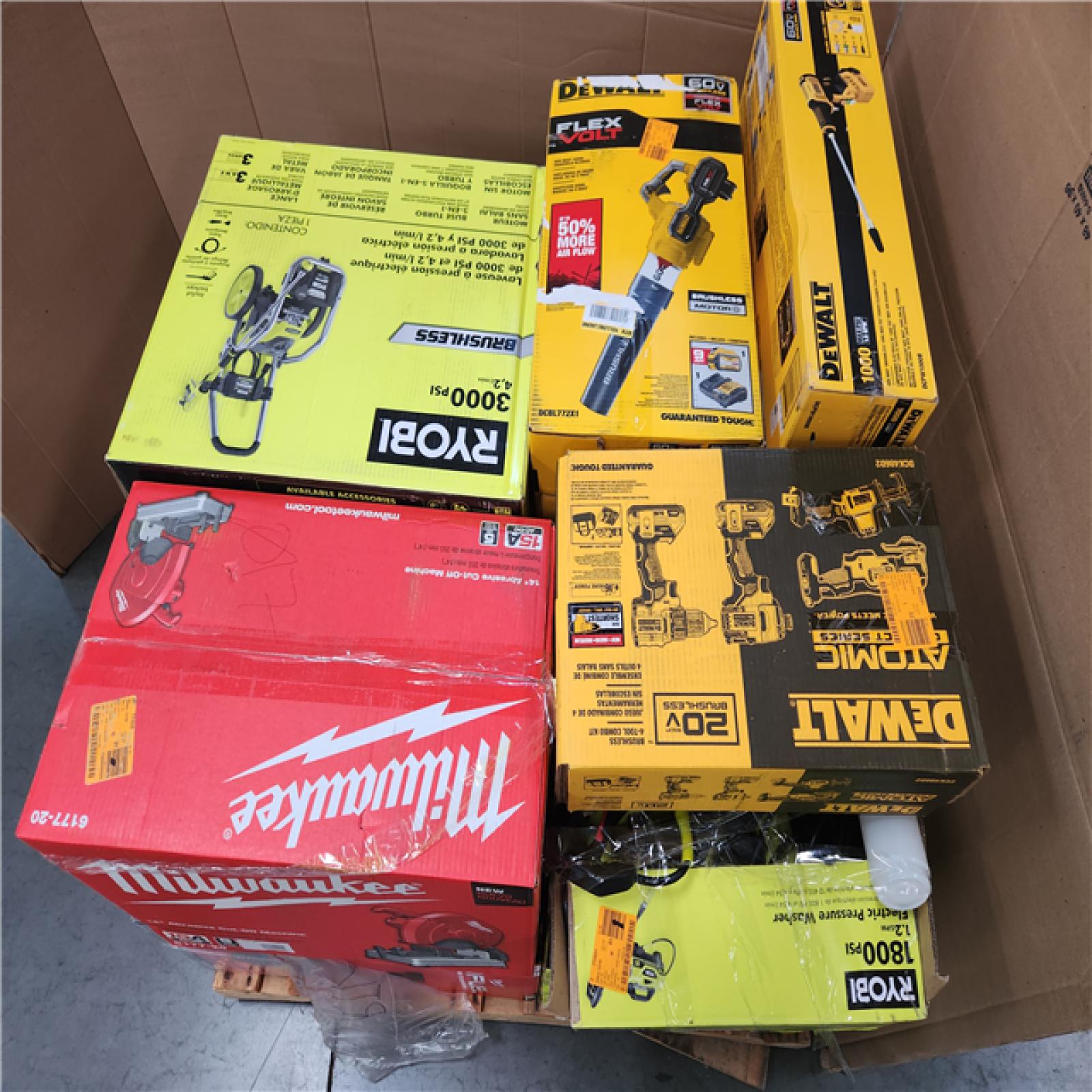 CALIFORNIA AS-IS TOOL PALLET