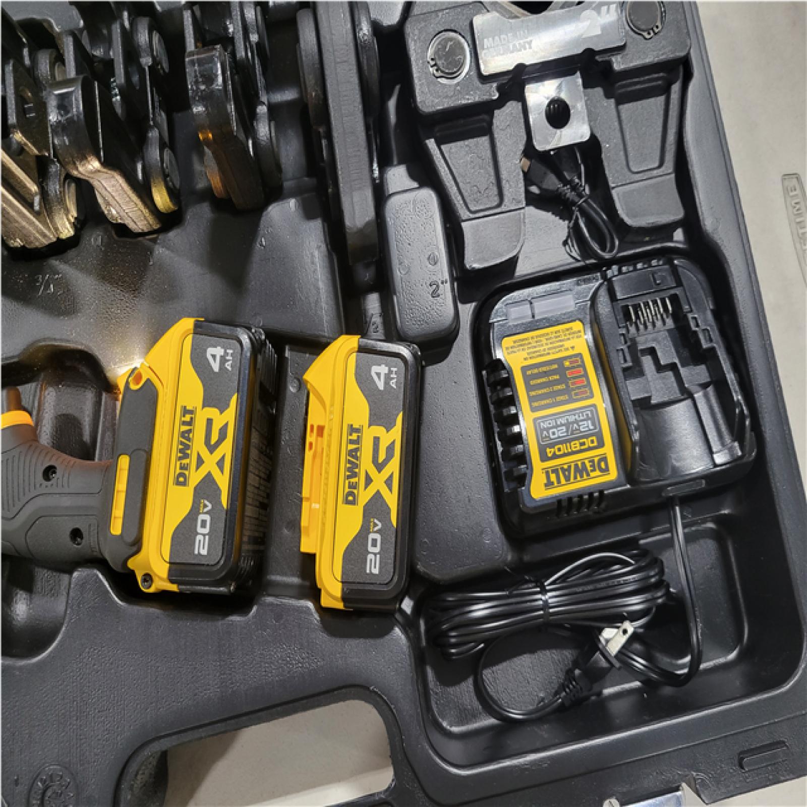CALIFORNIA AS-IS DEWALT 20V MAX 1/2-2 PRO PRESS TOOL KIT