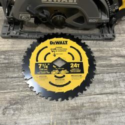 AS-IS DEWALT FLEXVOLT 60V MAX Cordless Brushless 7-1/4 in. Wormdrive Style Circular Saw (Tool Only)