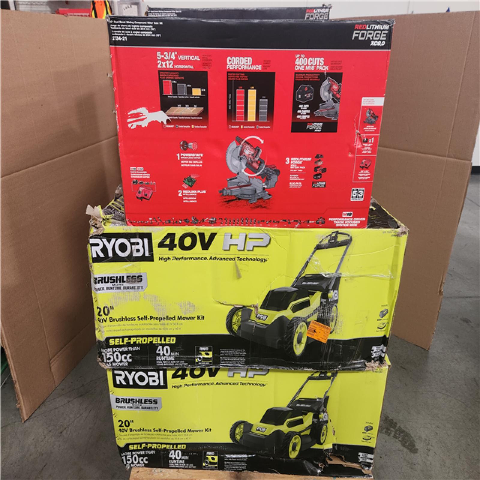 CALIFORNIA AS-IS TOOL PALLET