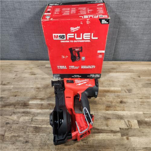 HOUSTON LOCATION - AS-IS Milwaukee M18 FUEL Coil Roofing Nailer (TOOL ONLY)