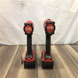 AS-IS Milwaukee FUEL 18V Lithium-Ion Brushless Cordless Hammer Drill and Impact Driver Combo Kit