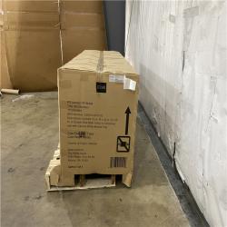 Houston Location AS IS - Double sink restroom vanity cinnamon oak