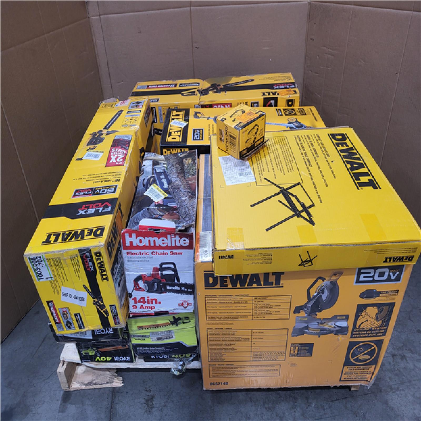 CALIFORNIA AS-IS TOOL PALLET