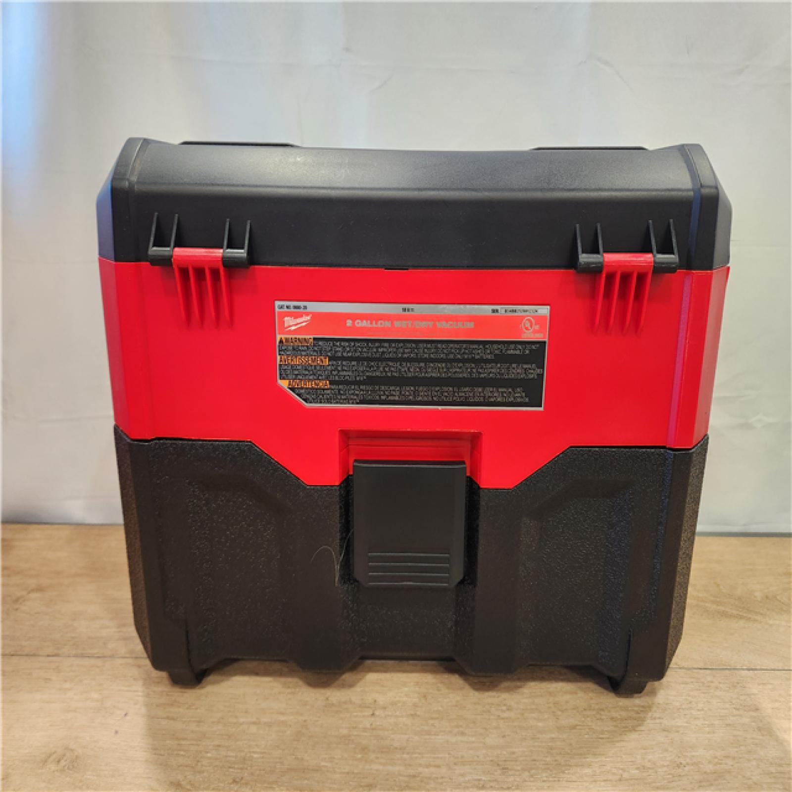 AS-IS- Milwaukee 18-Volt 2 Gal. Lithium-Ion Cordless Wet/Dry Vacuum (Vacuum-Only)