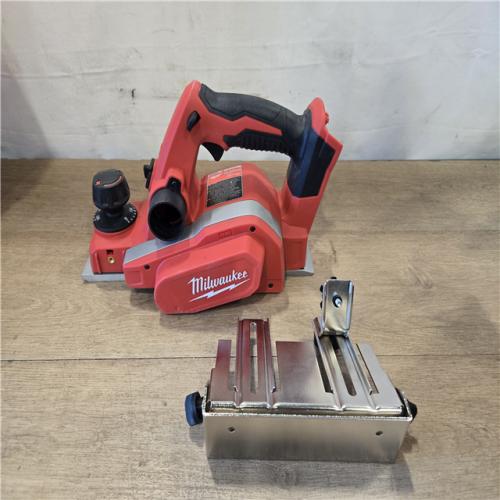 AS-IS Milwaukee M18 18V Cordless 3-1/4 in. Planer (Tool-Only)