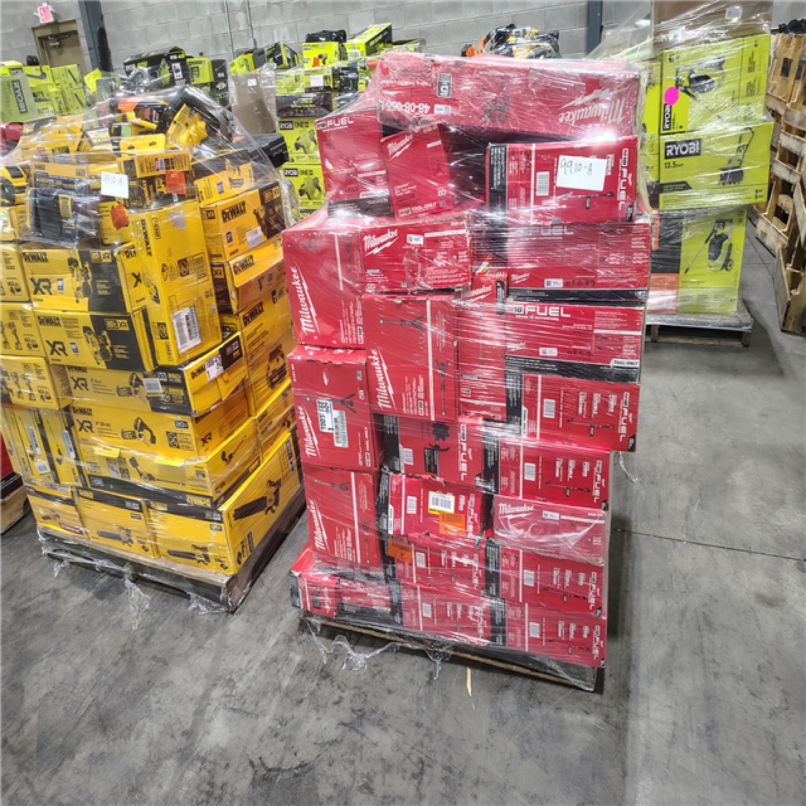 Pittston Location As-Is Power Tools Partial Truckload (14 Pallets) 9910-A1