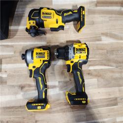 HOUSTON LOCATION - AS-IS DEWALT 3 TOOL COMBO KIT W/ (2) BATTERY & CHARGER