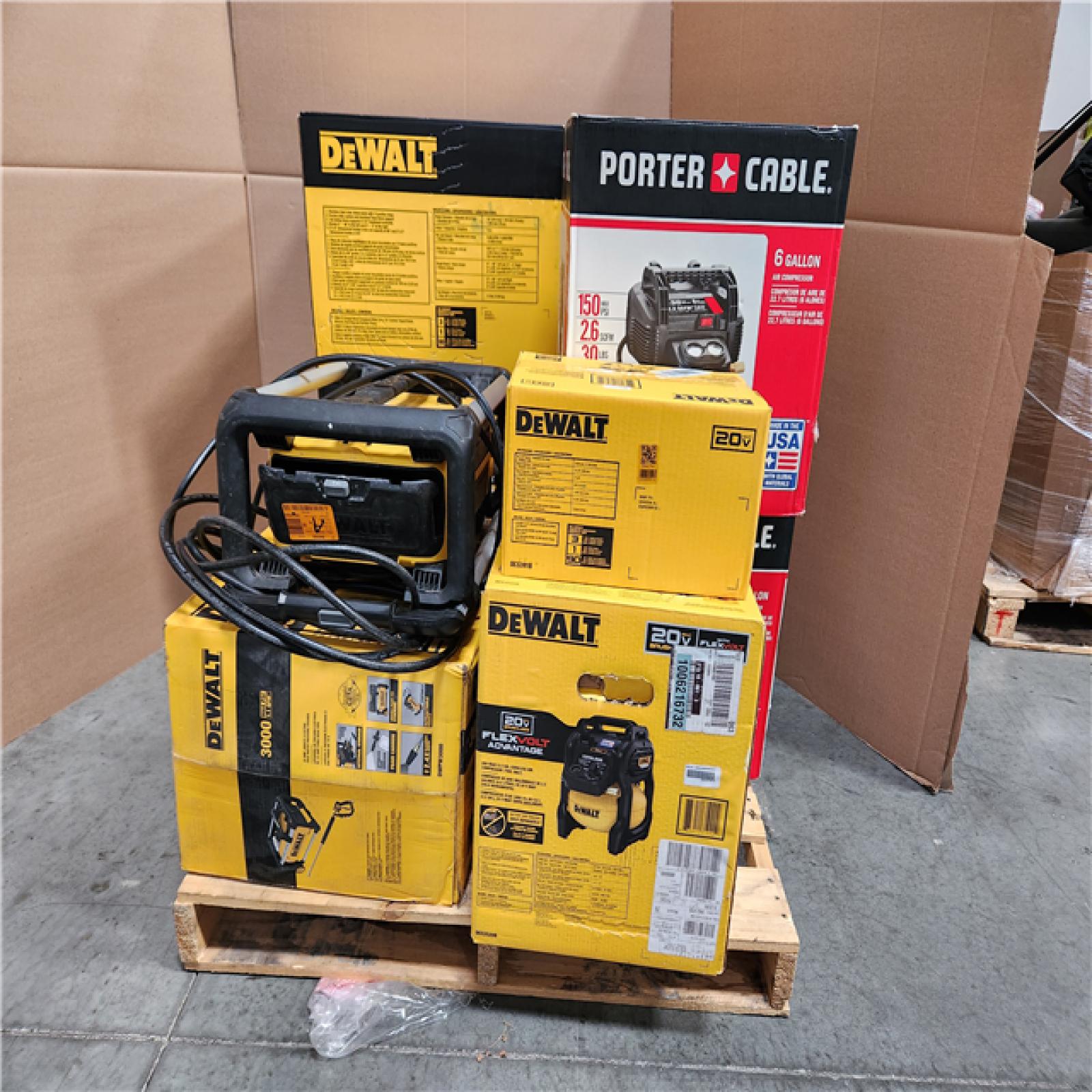 CALIFORNIA  AS-IS TOOL PALLET
