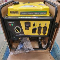 Phoenix Champion Power Equipment 7850/6250-Watt Recoil Start Dual Fuel Portable Generator w/ Free 3-Year Warranty for Home Backup and Storm Prep