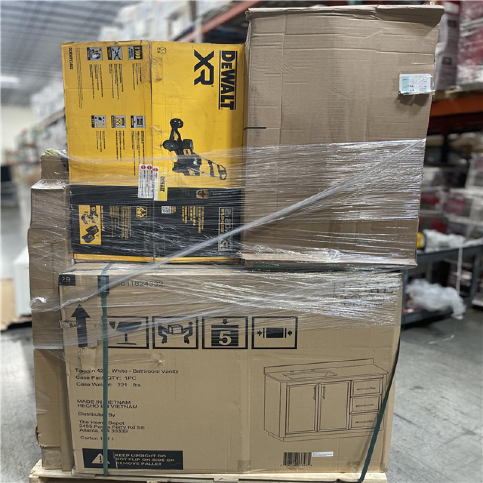 DALLAS LOCATION- AS-IS HOME IMPROVEMENT PALLET