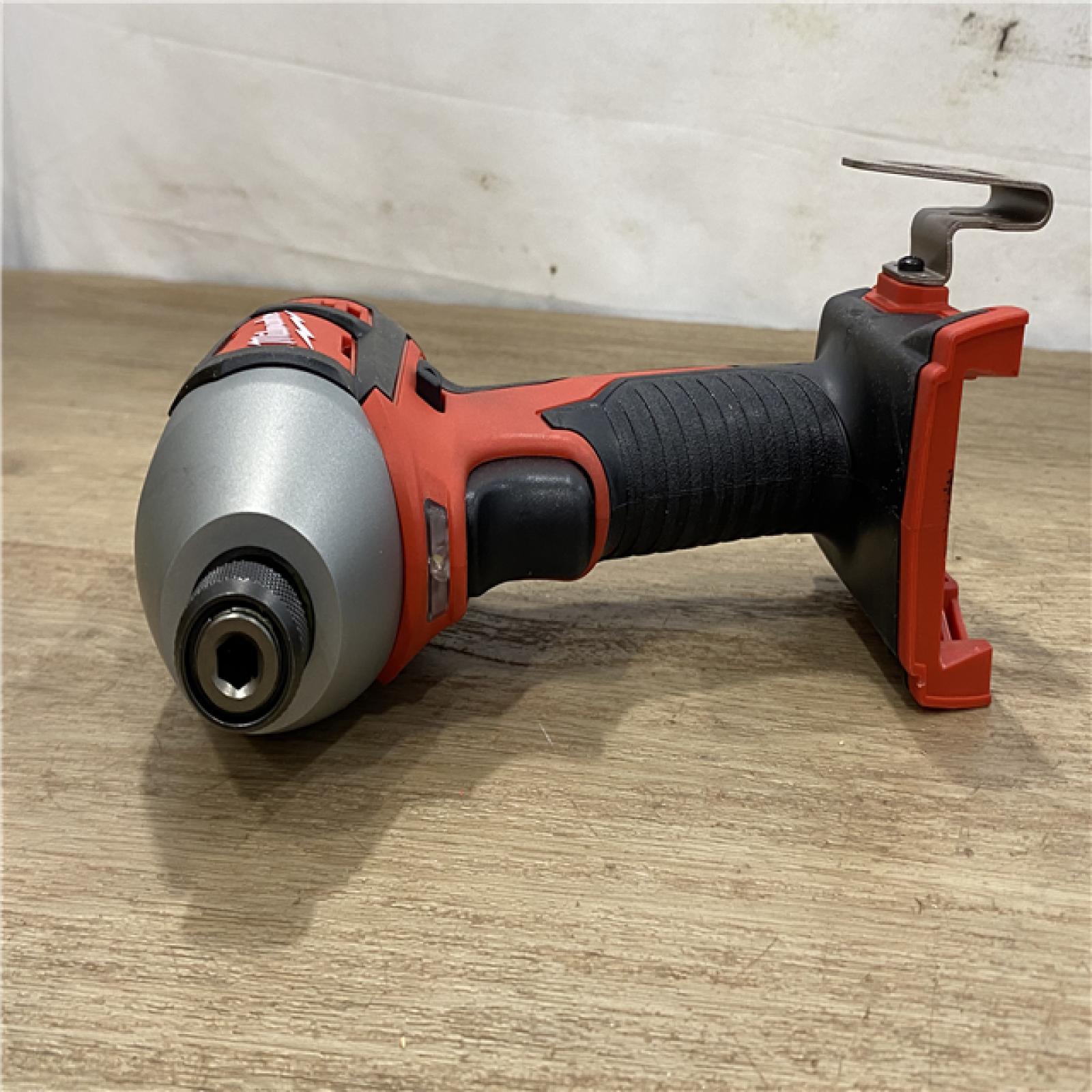 AS-IS Milwaukee 18V Lithium-Ion Cordless 1/4 in. Hex Impact Driver (Tool-Only)