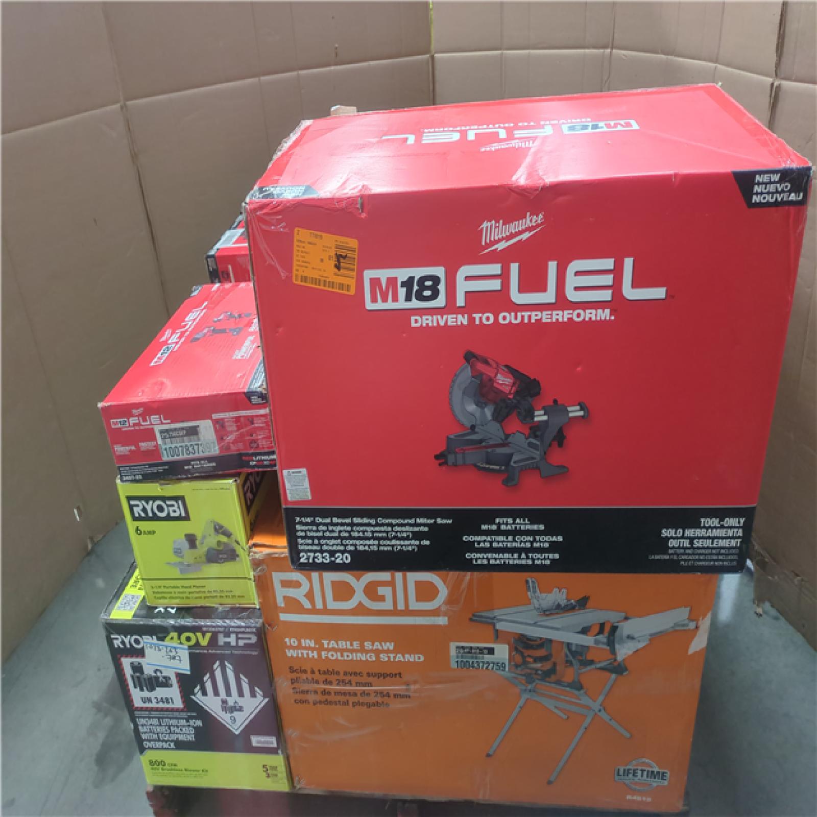 CALIFORNIA AS-IS TOOL PALLET