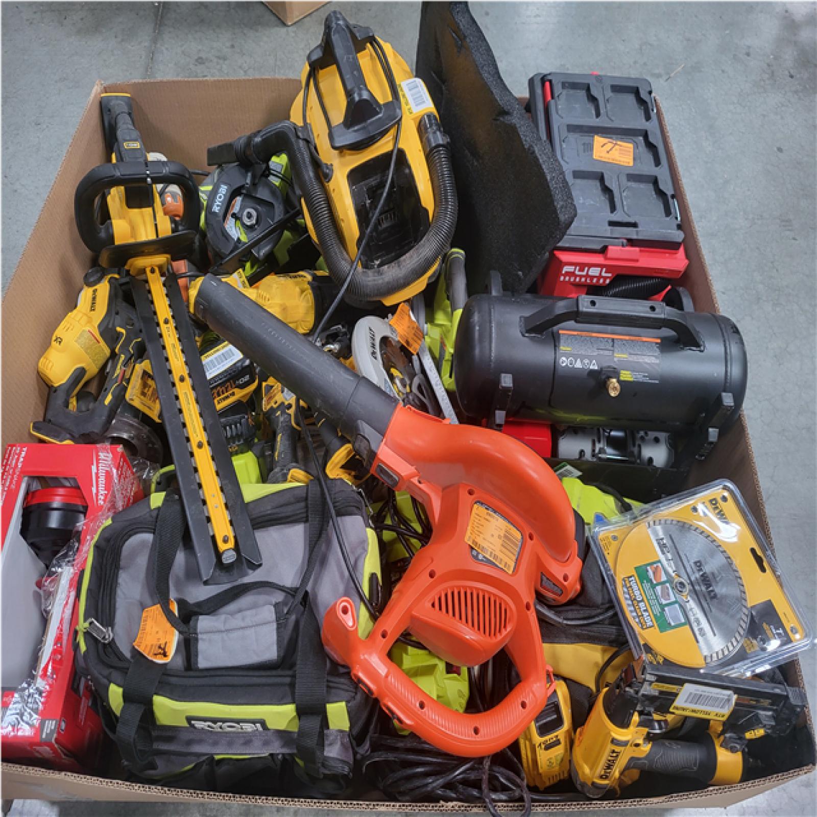 CALIFORNIA AS-IS TOOL PALLET