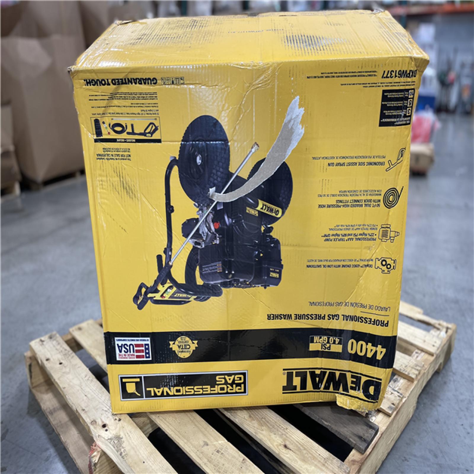 DALLAS LOCATION- DEWALT 4400 PSI 4.0 GPM Gas Pressure Washer