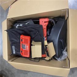 Dallas Location - As-Is Milwaukee M18 FUEL 21 Self-Propelled Dual Battery Mower Kit w/ (2) 12 Ah Forge Batteries & Dual Bay Rapid Charger