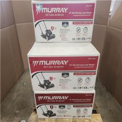 Phoenix NEW Pallet of Murray 20 in. 125 cc Briggs & Stratton Walk Behind Gas Push Lawn Mower with 4 Wheel Height Adjustment and Prime 'N Pull Start 5 total