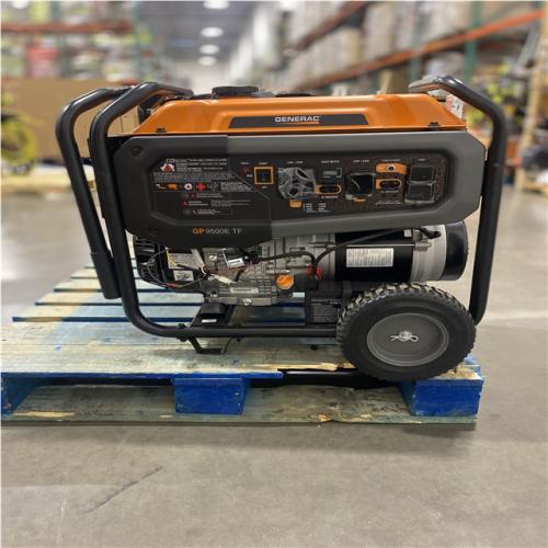 Dallas Location - As-Is Generac 12500/9500-Watt Electric Start Tri Fuel Portable